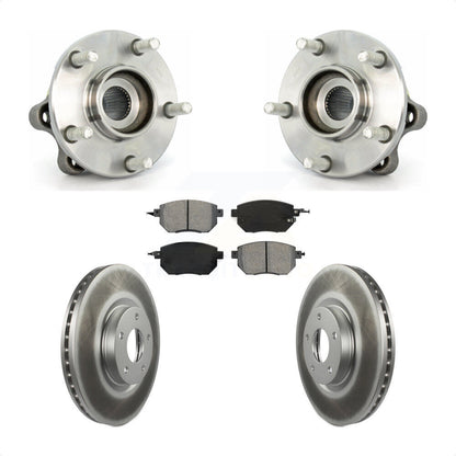 Kit de plaquettes de rotor de frein, ensemble de roulements de moyeu avant, pour Nissan Muran 2003 – 2004