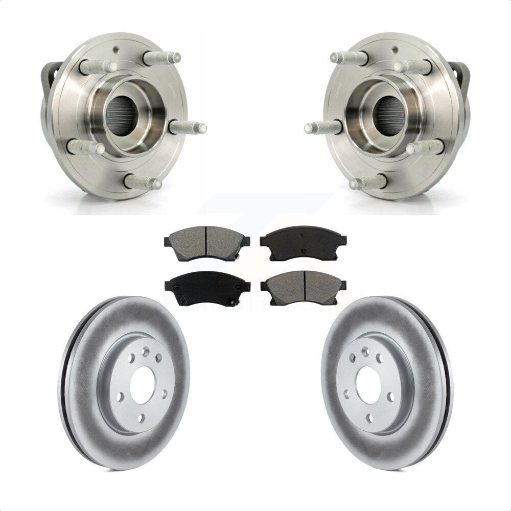 Kit de plaquettes de Rotor de frein, roulement de moyeu avant, pour moteur à gaz Chevrolet Cruze 14-15