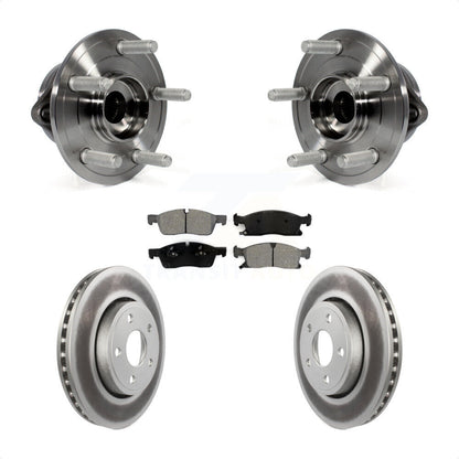 Kit de plaquettes de Rotor de frein, manteau de roulement de moyeu avant, pour Jeep Grand Cherokee Dodge Durang