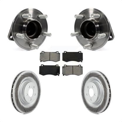Kit de plaquettes de Rotor de frein, manteau de roulement de moyeu avant, pour Dodge Charger Challenger Chrysler