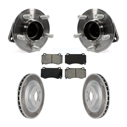 Kit de plaquettes de Rotor de frein, manteau de roulement de moyeu avant, pour Dodge Charger Challenger Chrysler