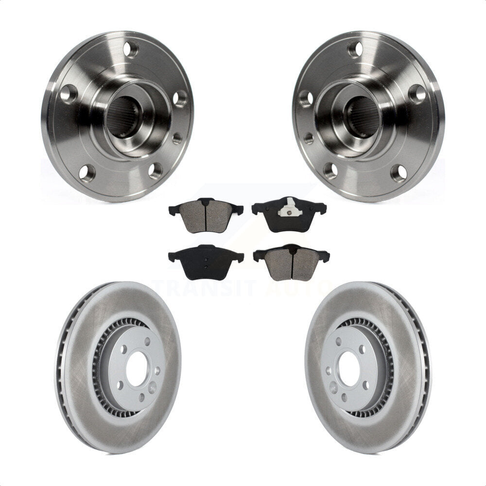Kit de plaquettes de Rotor de frein, roulement de moyeu avant, pour Volvo XC70 S60 V60 S80 Cross V7
