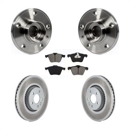 Kit de plaquettes de Rotor de frein, roulement de moyeu avant, pour Volvo XC70 S60 V60 S80 Cross V7