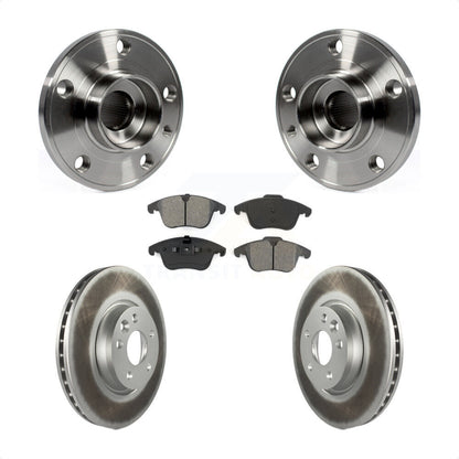 Kit de plaquettes de Rotor de frein à disque revêtu de roulement de moyeu avant, pour Volvo XC70 S60 V60 S80 V7