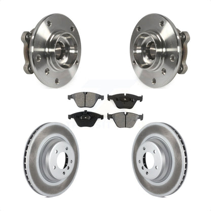 Kit de plaquettes de Rotor de frein revêtues de roulement de moyeu avant, pour BMW X1 xDrive35i 2013 avec AW