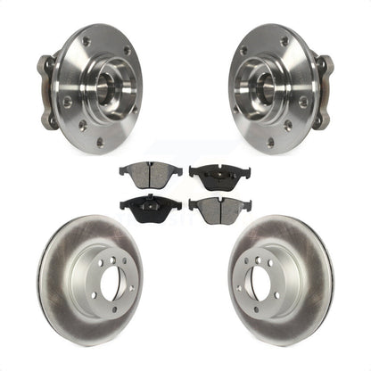 Kit de plaquettes de Rotor de frein revêtues de roulement de moyeu avant, pour BMW X1 xDrive28i 13-15 avec AW