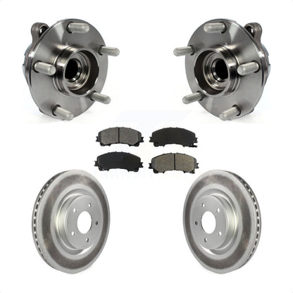 Kit de plaquettes de Rotor de frein à disque enduit de roulement de moyeu avant pour INFINITI Q50 QX50 Q60 RW