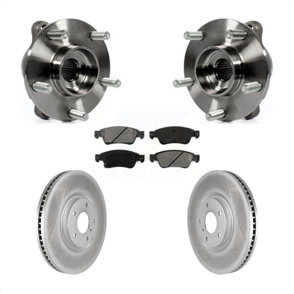 Kit de plaquettes de Rotor de frein à disque enduit d'assemblage de roulement de moyeu avant pour INFINITI G35 Q6