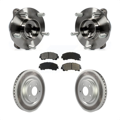 Kit de plaquettes de Rotor de frein à disque enduit de roulement de moyeu avant pour INFINITI Q50 QX50 Q60 AW