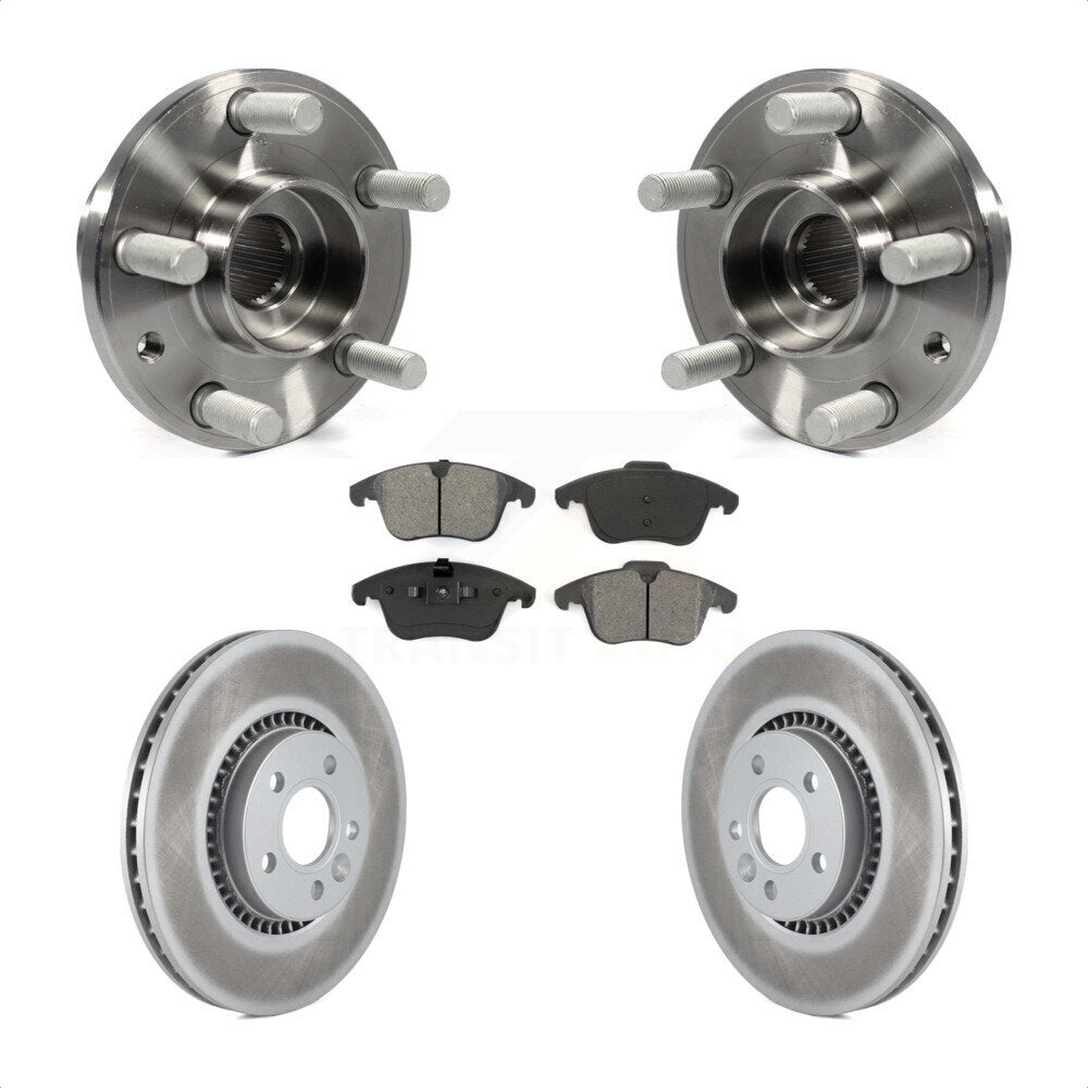 Kit de plaquettes de Rotor de frein, ensemble de roulements de moyeu avant, pour Land Rover LR 2008 – 2015
