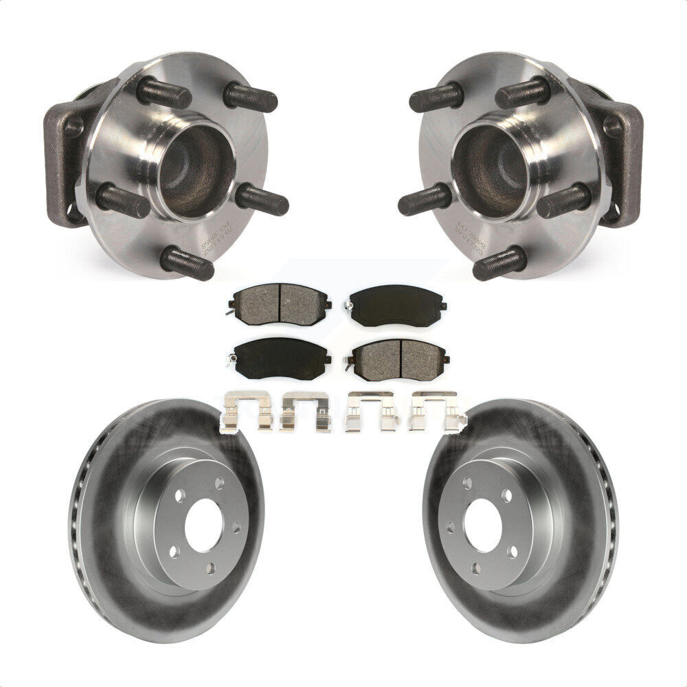 Kit de plaquettes de rotor de frein avec roulement de moyeu avant, pour Scion FR-S Subaru BR 2013 – 2016