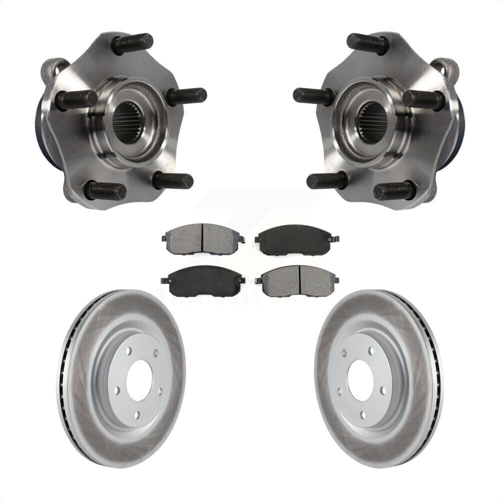 Kit de plaquettes de rotor de frein, roulement de moyeu avant, pour Nissan Sentra Turbocharge 17-19