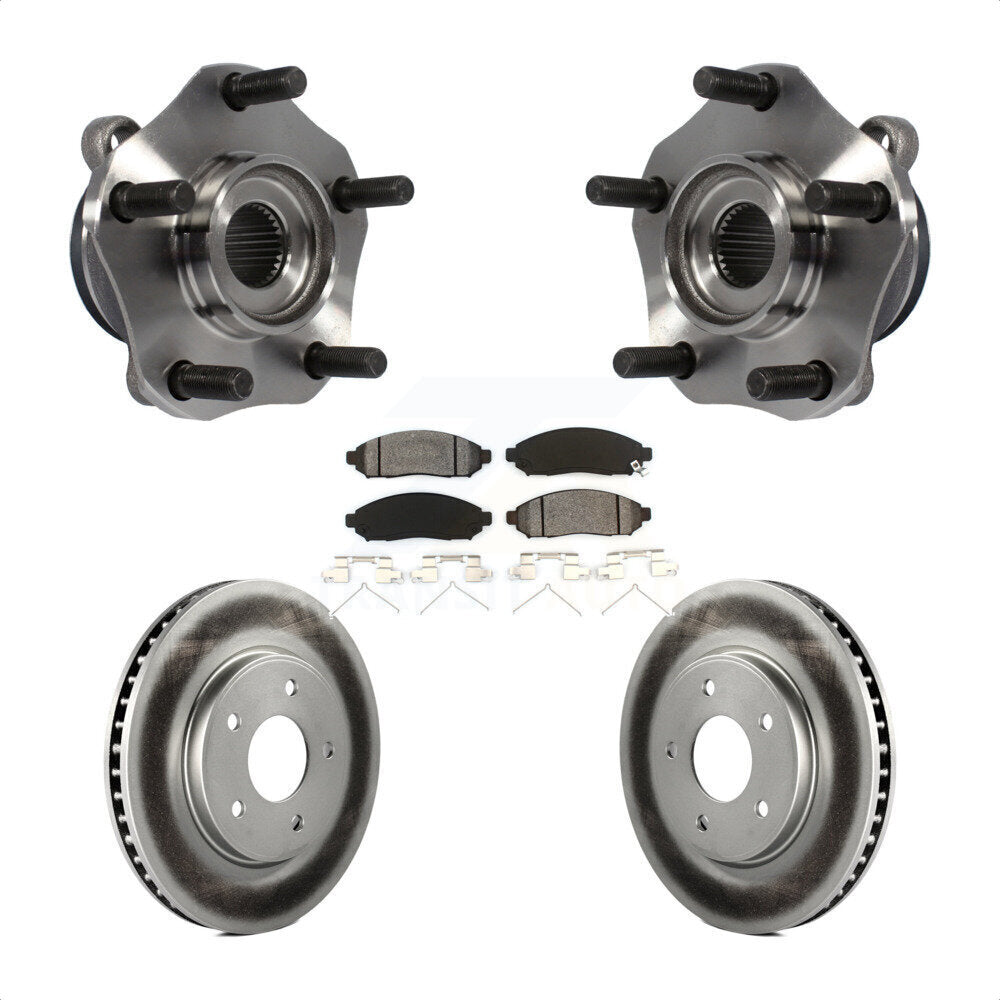 Kit de plaquettes de Rotor de frein, roulement de moyeu avant, pour Nissan NV200 LEAF Chevrolet Cit