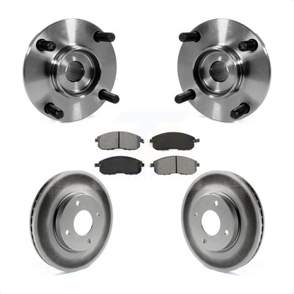Ensemble de roulement de moyeu avant, Kit de plaquettes de frein à disque revêtues pour Nissan Versa Cub