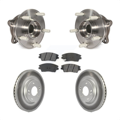 Kit de Rotor et de plaquettes de frein enduits de roulement de moyeu avant, pour Hyundai Tucson Kia Sportag