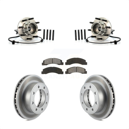 Kit de rotor et de plaquettes de frein avec roulement de moyeu avant, pour Ford Excursion 4W 2001 – 2005