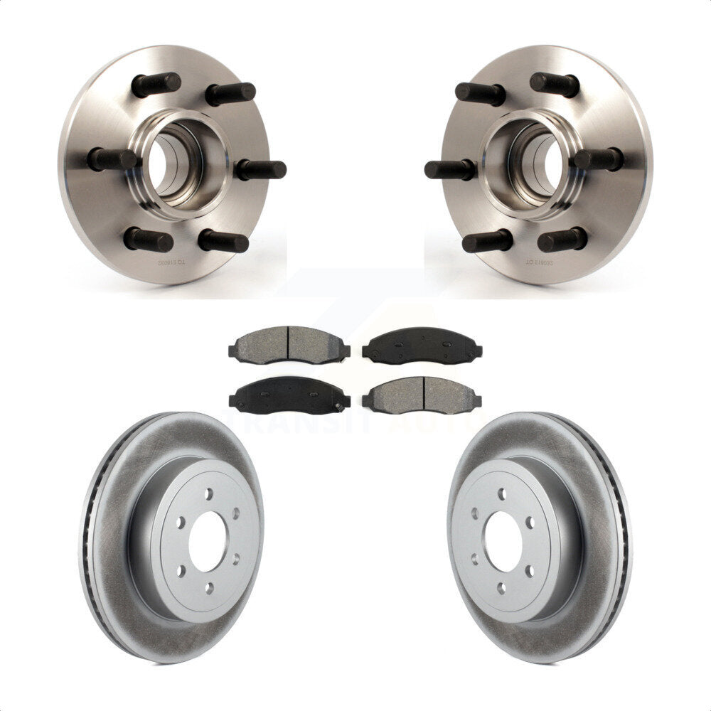 Kit de plaquettes de Rotor de frein, roulement de moyeu avant, pour Dodge Dakota RWD avec 2 roues AB
