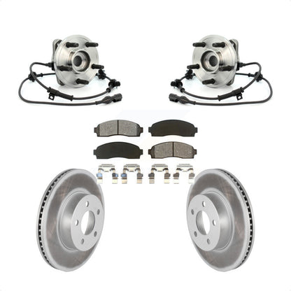 Kit de plaquettes de Rotor de frein enduit de roulement de moyeu avant, pour Ford Ranger Explorer Sport Tra