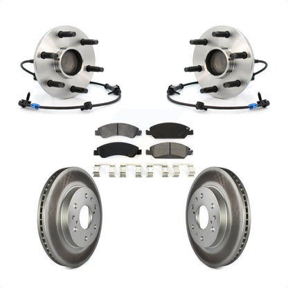 Kit de Rotor et plaquettes de frein revêtus de roulement de moyeu avant, pour Chevrolet GMC Silverado 150