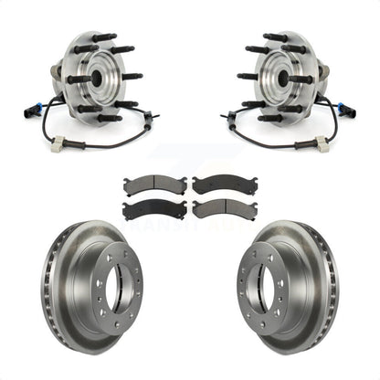 Kit de plaquettes de Rotor de frein, roulement de moyeu avant, pour GMC Chevrolet Sierra 2500 HD 150