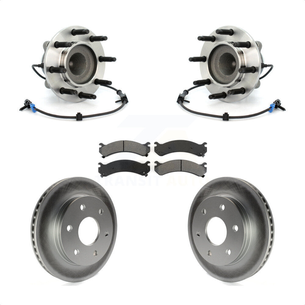 Kit de plaquettes de Rotor de frein, roulement de moyeu avant, pour Chevrolet Express 2500 GMC Savan