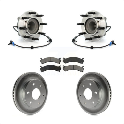 Kit de plaquettes de Rotor de frein, roulement de moyeu avant, pour Chevrolet Express 2500 GMC Savan