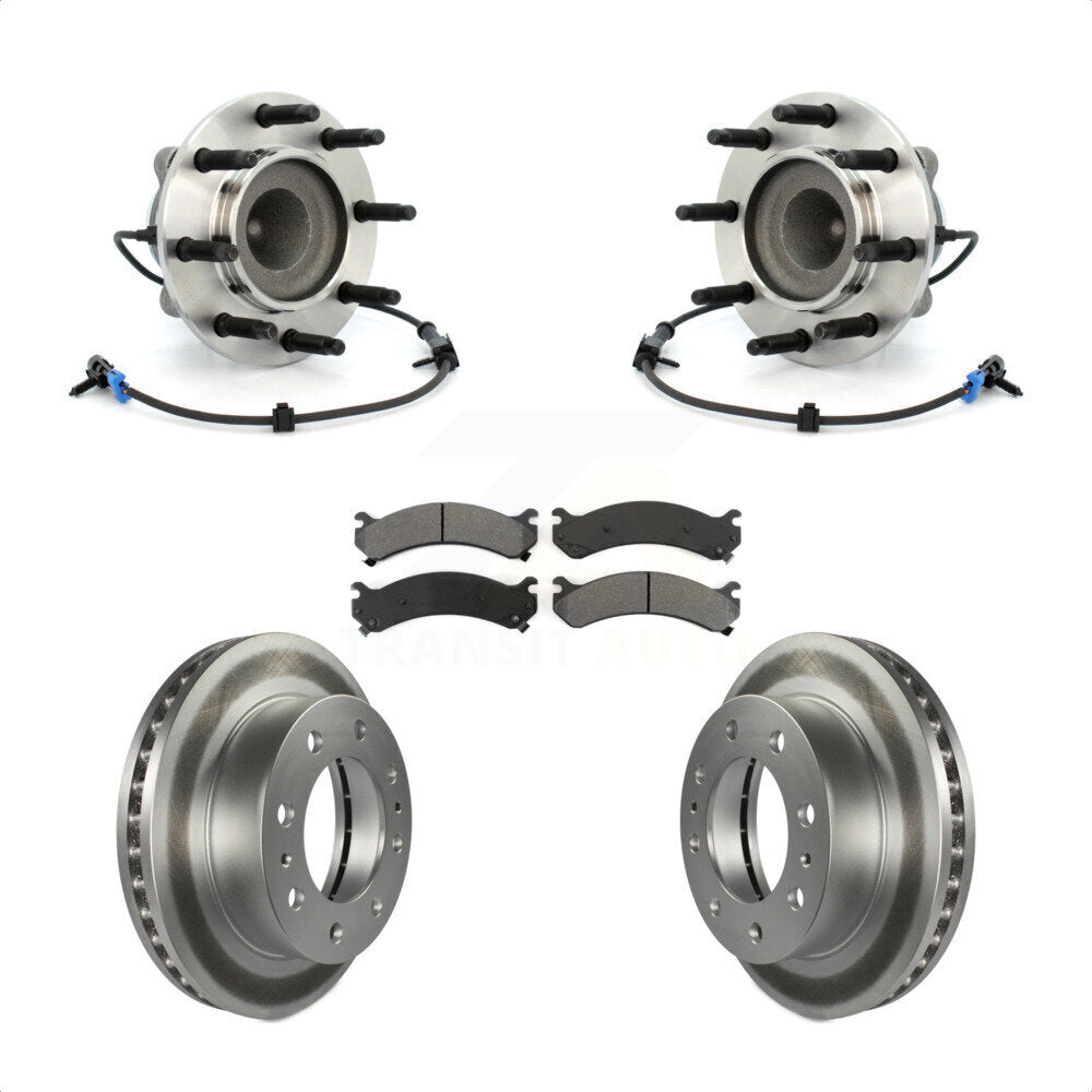 Kit de plaquettes de Rotor de frein, roulement de moyeu avant, pour Chevrolet GMC Express 2500 Savan