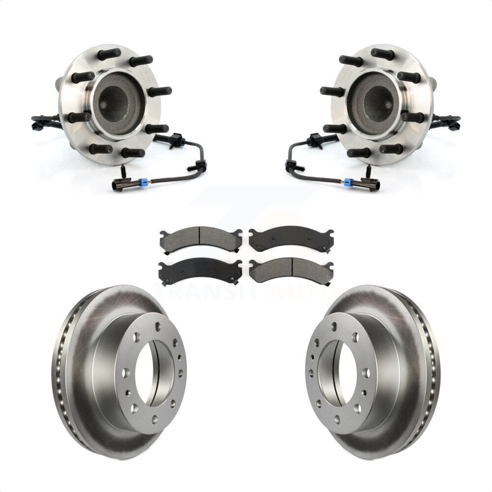 Kit de plaquettes de Rotor de frein, roulement de moyeu avant, pour Chevrolet Express 3500 GMC Savan