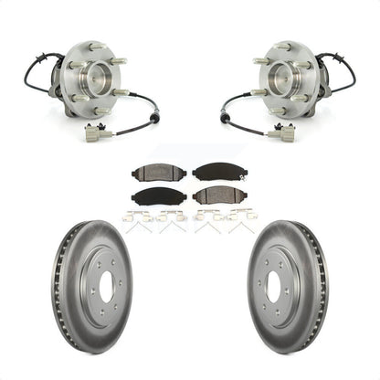 Kit de plaquettes de Rotor de frein enduites de roulement de moyeu avant, pour Nissan Frontier Suzuki Equato