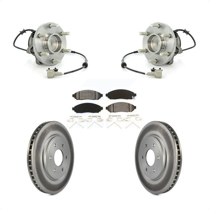 Kit de plaquettes de Rotor de frein, roulement de moyeu avant, pour Nissan Frontier Pathfinder Xterr