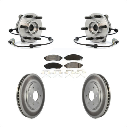 Kit de plaquettes de Rotor de frein, roulement de moyeu avant, pour Nissan Frontier Pathfinder Xterr