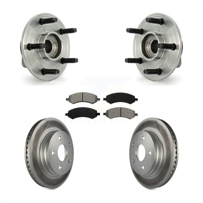 Kit de plaquettes de Rotor de frein, roulement de moyeu avant, pour Dodge Ram 1500 avec roue à 5 écrous