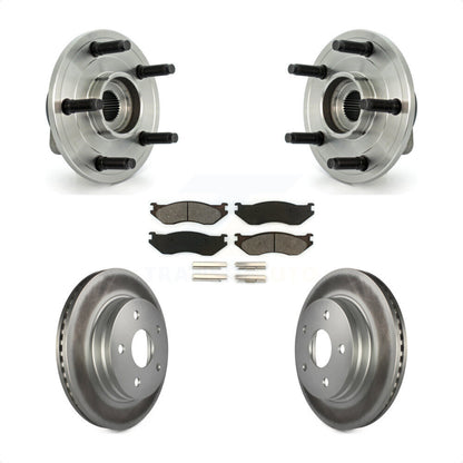 Kit de plaquettes de Rotor de frein, roulement de moyeu avant, pour Dodge Ram 1500 avec roue à 5 écrous