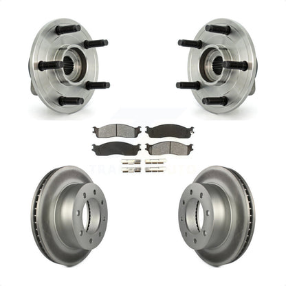 Kit de plaquettes de Rotor de frein, roulement de moyeu avant, pour Dodge Ram 1500 avec roue à 5 écrous