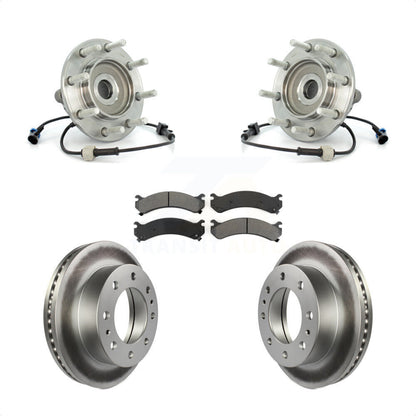 Kit de plaquettes de Rotor de frein, roulement de moyeu avant, pour Chevrolet GMC Sierra 3500 Classi