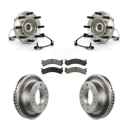 Kit de plaquettes de Rotor de frein, roulement de moyeu avant, pour GMC Sierra 3500 Chevrolet Classi