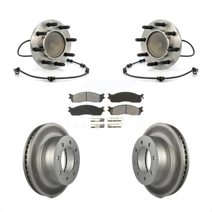 Kit de plaquettes de Rotor de frein, roulement de moyeu avant, pour Dodge Ram 2003 2005 2500 3500 RW