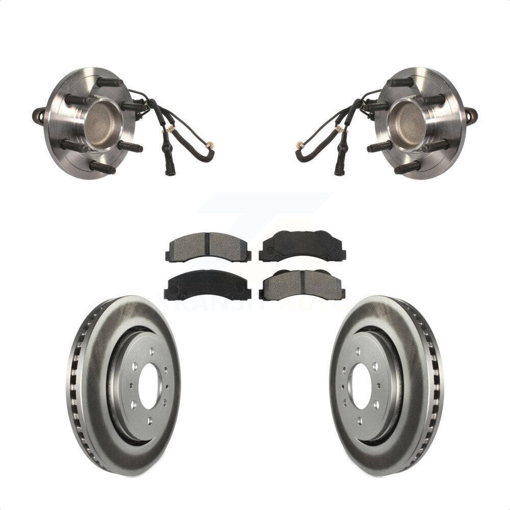 Kit de plaquettes de Rotor de frein, roulement de moyeu avant, pour Ford Expedition Lincoln Navigato