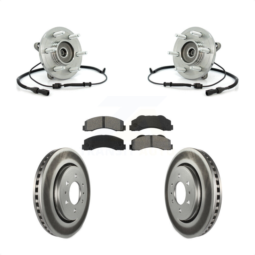 Kit de plaquettes de Rotor de frein, roulement de moyeu avant, pour Ford Expedition Lincoln Navigato