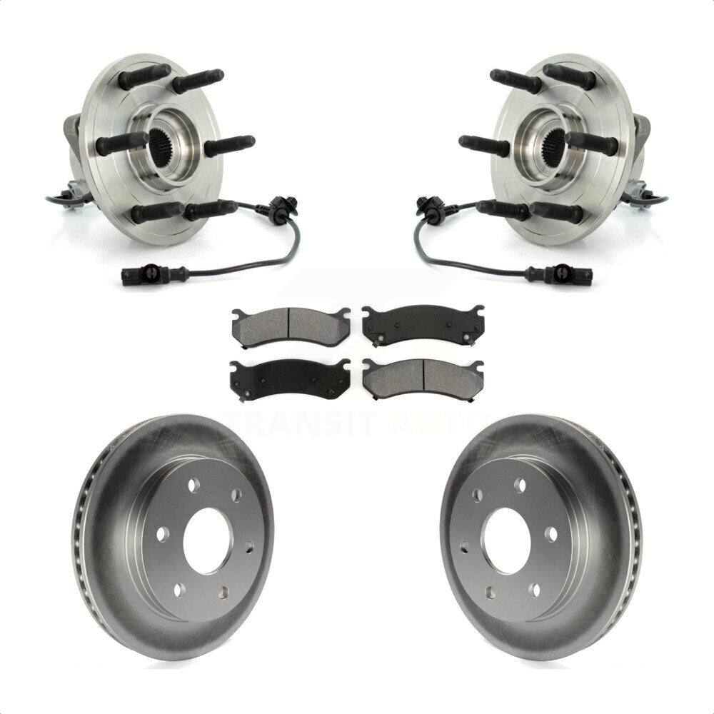 Kit de plaquettes de Rotor de frein, ensemble de roulements de moyeu avant, pour Chevrolet Silverado 150