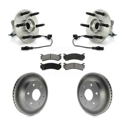 Kit de plaquettes de Rotor de frein, ensemble de roulements de moyeu avant, pour Chevrolet Silverado 150
