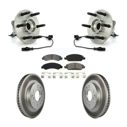 Kit de plaquettes de Rotor de frein enduit de roulement de moyeu avant, pour Chevrolet GMC Sierra 1500 Taho