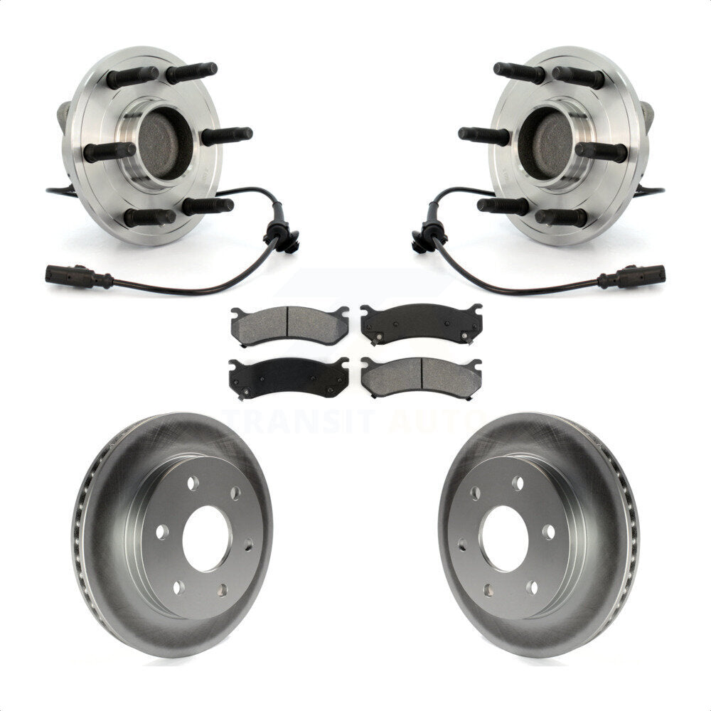 Kit de plaquettes de Rotor de frein, ensemble de roulements de moyeu avant, pour Chevrolet Silverado 150