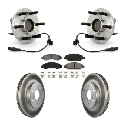 Kit de plaquettes de Rotor de frein enduit de roulement de moyeu avant, pour Chevrolet GMC Sierra 1500 Taho