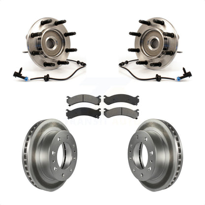 Kit de plaquettes de Rotor de frein, roulement de moyeu avant, pour Chevrolet GMC Sierra 2500 HD 350