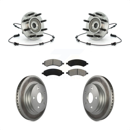 Kit de plaquettes de Rotor de frein, roulement de moyeu avant, pour Dodge Ram 1500 avec roue à 8 écrous