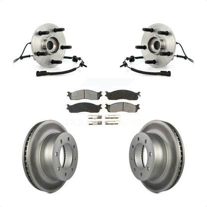 Kit de plaquettes de Rotor de frein, roulement de moyeu avant, pour Dodge Ram 1500 avec roue à 5 écrous