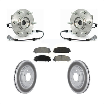Kit de plaquettes de Rotor de frein, manteau de roulement de moyeu avant, pour Nissan TITAN Armada INFINITI QX5
