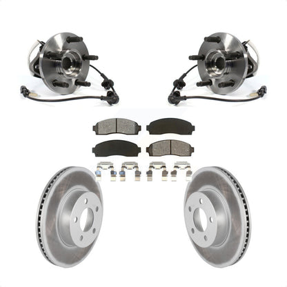 Kit de Rotor et de plaquettes de frein enduits de roulement de moyeu avant, pour Ford Ranger Mazda B4000 4W