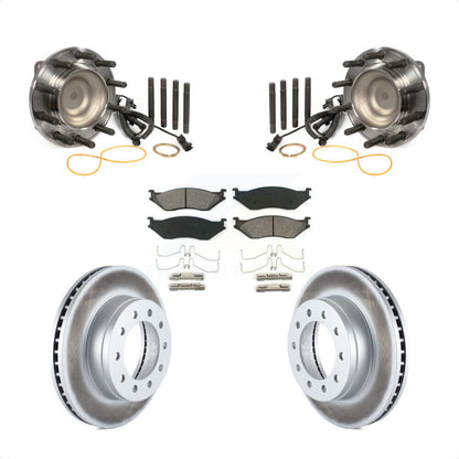 Kit de plaquettes de Rotor de frein, roulement de moyeu avant, pour Ford F-450 Super Duty F-550 4 X